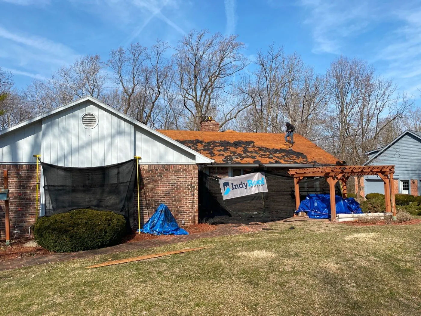 Siding in Hayden Run